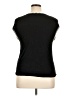 Unbranded Black Sleeveless Blouse Size XL - photo 2
