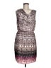Dana Buchman 100% Polyester Print Pink Cocktail Dress Size M - photo 1