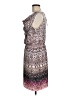 Dana Buchman 100% Polyester Print Pink Cocktail Dress Size M - photo 5