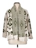 Assorted Brands Green Ivory Cardigan Size XL - photo 1