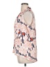 Rose + Olive 100% Polyester Print Orange Sleeveless Blouse Size XL - photo 5