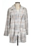 BBJ Los Angeles Plaid Gray Coat Size L - photo 1