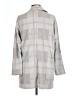 BBJ Los Angeles Plaid Gray Coat Size L - photo 2