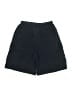 Merokeety 100% Polyester Solid Black Athletic Shorts Size S - photo 2
