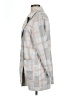 BBJ Los Angeles Plaid Gray Coat Size L - photo 5