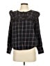Madewell Black Long Sleeve Blouse Size S - photo 1