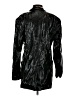 AFRM 100% Polyurethane Metallic Black Blazer Size S - photo 2