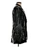 AFRM 100% Polyurethane Metallic Black Blazer Size S - photo 4