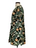 Bluetime 100% Polyester Tropical Green Casual Dress Size S - photo 5