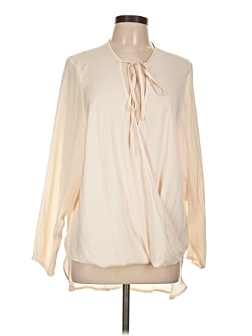 Silence and Noise Long Sleeve Blouse (view 1)