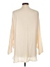 Silence and Noise 100% Polyester Ivory Long Sleeve Blouse Size L - photo 2