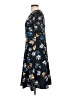 London Times Floral Multi Color Blue Casual Dress Size 4 - photo 5