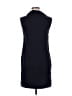 Tahari Solid Blue Black Casual Dress Size 8 - photo 2