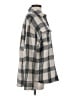 Bailey Rose 100% Polyester Plaid Gray Jacket Size S - photo 4