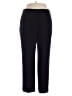 DressBarn 100% Polyester Solid Black Casual Pants Size 14 - photo 1