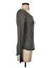 Red Haute Metallic Gray Cardigan Size XS - photo 4