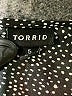 Torrid 100% Polyester Polka Dots Black Long Sleeve Blouse Size 5X Plus (5) - photo 7