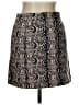 Free People Animal Print Gray Black Casual Skirt Size 10 (estimated) - photo 2