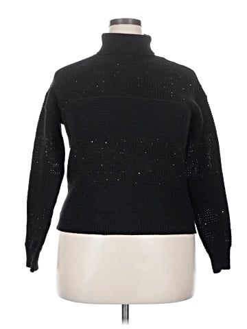 Knitted & Knotted Turtleneck Sweater (view 1)