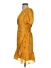 Express 100% Polyester Gold Yellow Cocktail Dress Size S - photo 5