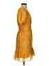 Express 100% Polyester Gold Yellow Cocktail Dress Size S - photo 4