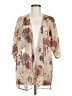 Assorted Brands 100% Polyester Ivory Kimono Size M - photo 1