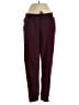 Basic Editions Burgundy Casual Pants Size S - photo 1