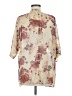 Assorted Brands 100% Polyester Ivory Kimono Size M - photo 2