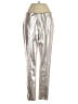 Peace of Cloth Metallic Silver Casual Pants Size S - photo 1