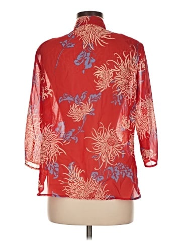 Draper's & Damon's 3/4 Sleeve Blouse (view 2)