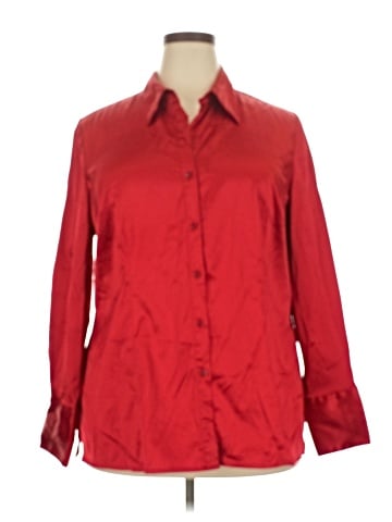 Venezia Jeans Clothing Co. 3/4 Sleeve Button-Down Shirt (view 1)