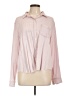 Rails 100% Rayon Pink Long Sleeve Blouse Size L - photo 1