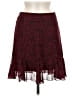 Assorted Brands Tweed Burgundy Casual Skirt Size M (estimated) - photo 1