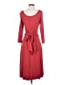 Three Dots Solid Red Casual Dress Size XSEstimated - photo 2