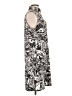 Era Paisley Silver Black Cocktail Dress Size L - photo 4