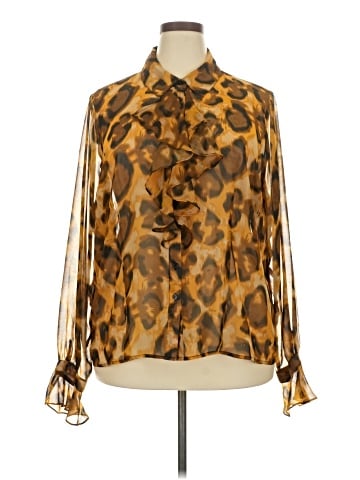 geneology FASHION DNA Long Sleeve Blouse (view 1)
