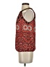 XOXO 100% Polyester Red Sleeveless Blouse Size S - photo 5