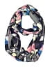 Unbranded 100% Polyester Floral Gray Purple Scarf One size - photo 1