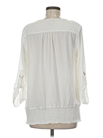 AB Studio 3/4 Sleeve Blouse (view 2)
