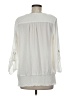 AB Studio 100% Polyester White 3/4 Sleeve Blouse Size M - photo 2