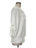 AB Studio 100% Polyester White 3/4 Sleeve Blouse Size M - photo 4