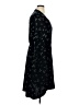 CAbi 100% Polyester Floral Blue Black Casual Dress Size XL - photo 4