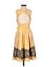 Kay Unger Yellow Cocktail Dress Size 4 - photo 2