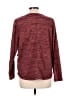 St. John's Bay 100% Polyester Burgundy Pullover Sweater Size L (petite) - photo 2