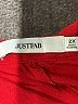 Just Fab 100% Rayon Red Casual Dress Size 2X - photo 6