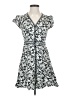 Max Studio 100% Rayon Paisley Gray Casual Dress Size XS - photo 1