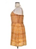 Lily Rose 100% Polyester Plaid Orange Casual Dress Size XL - photo 5