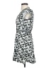 Max Studio 100% Rayon Paisley Gray Casual Dress Size XS - photo 5