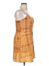 Lily Rose 100% Polyester Plaid Orange Casual Dress Size XL - photo 4