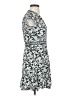Max Studio 100% Rayon Paisley Gray Casual Dress Size XS - photo 4